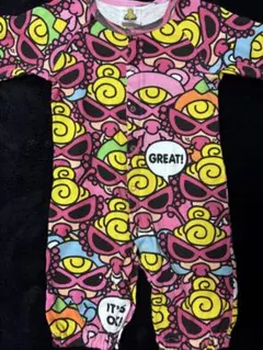【完売品】ヒスミニ リトルフォー 総柄ロンパース