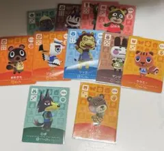 どうぶつの森　amiibo カード　セット　ロボ　メープル