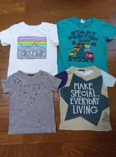 Patagonia Tシャツ 3T カラフルデザイン他3点