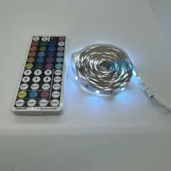 LEDテープライト リモコン付き　スマホ操作可能