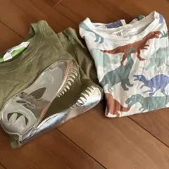 ◎キッズ110cm◎ H&M 恐竜 Tシャツ ２枚セット