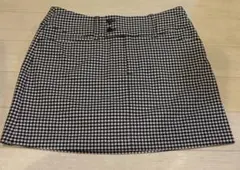 ギンガムチェック タイトミニスカート