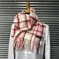 冬本番！通学や通勤に。イーストボーイEASTBOYチェック柄マフラー