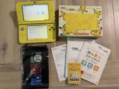Newニンテンドー3DSLL ピカチュウイエロー ポケモン 箱付 本体 ペン欠 