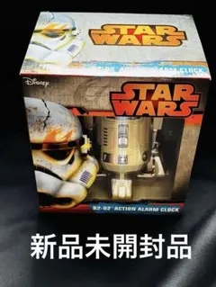 R2-D2 スターウォーズ アクションクロック 新品 未使用 首を振り動く