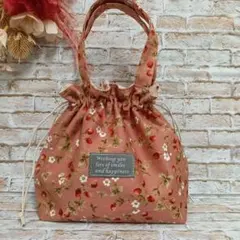 513. 持ち手付き巾着　＊Sサイズ＊