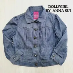 【アナスイ】ダンガリー　デニム風　シャツ　ジャケット　アウター　オンワード樫山