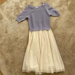 切り替えワンピースのサムネイル