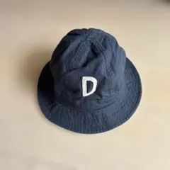 ネイビー迷彩柄ハット Dの刺繍入りのサムネイル
