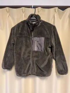 フリースジャケット ダークブラウン 120cm~130cm