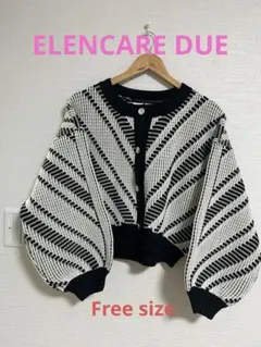 ELENCARE DUE ニットカーディガン