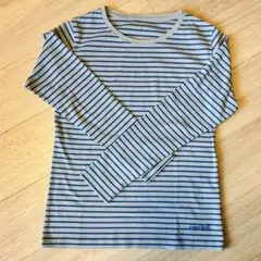 モンベル WIC.ボーダーロングスリーブT Lサイズ
