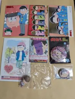 おそ松さん　トド松　フォトカード　缶バッチ　８点セット