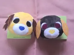 お茶犬&お茶猫 マスコットバッジ Vol.2　2点まとめ売り