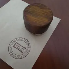 アメリカ ヴィンテージ ウッド×メタルスタンプ 061512-2