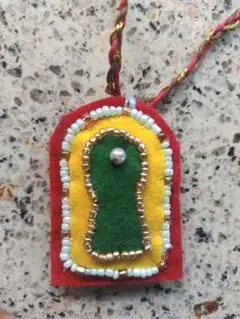 古墳　ハンドメイド　キーホルダー