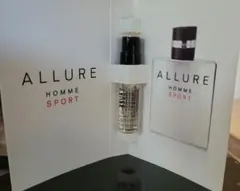 CHANEL ALLURE HOMME SPORT サンプル　２点