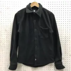 Cloud nine Y2K 平成アーカイブ古着 フリース シャツジャケット 黒