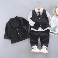 新品　子供スーツ　フォーマル　100センチ　5点セット