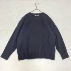 ベイフロー◆ニットプルオーバー/セーター ロングスリーブ ラグラン クルーネック