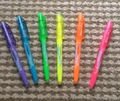 蛍光ペン 6本セット 多色