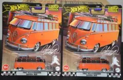 ホットウィール　1967 フォルクスワーゲン　サンババス　２台セット　未開封