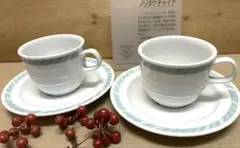 未使用/特価❕ノリタケ/プリマデュラ/ペア/カップ＆ソーサー　　コーヒーカップ