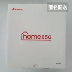 ドコモ　DOCOMO　home 5G HR02　セット ダークグレー HR02