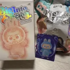 popmart ポップマーク ラブブ 水色Hope