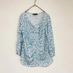 23区　花柄　カットソー　tシャツ