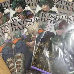 爆豪 緑谷　轟　最強ジャンプ　クリアファイル 7枚セット