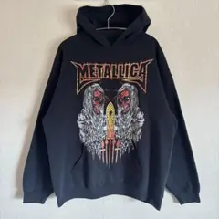 メタリカ　スウェットパーカー　00sビンテージ　パスヘッド　Lサイズ