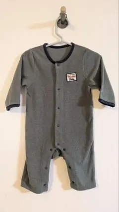 西松屋ロンパース 60-70cm グレー 長袖