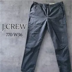 J.CREW 770 STRAIGHT W36 チノパン ネイビー ジェイクルーのサムネイル