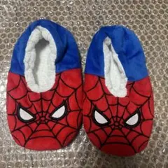 スパイダーマン　ルームシューズ