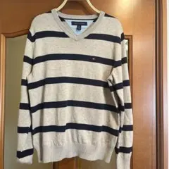 TOMMY HILFIGER コットンセーターボーダーのサムネイル