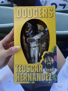 新品・未開封　値下げ★ドジャース ボブルヘッド #37 テオスカー・ヘルナンデス 2025年最新】ドジャース ボブルヘッド ヘルナンデスの人気