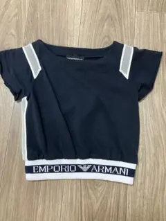 EMPORIO ARMANI ネイビー Tシャツ 4A