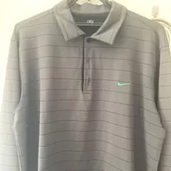 NIKEGOLF メンズ長袖ポロシャツ