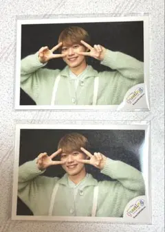 なにわ男子 大橋和也 ミニフォトステッカー 2枚セット