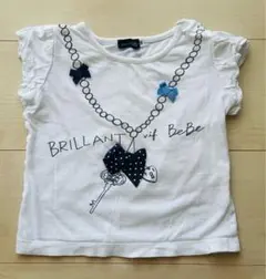 BeBe デザインTシャツ 90cm