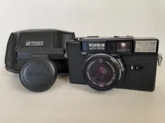 <動作確認済>Konica C35 AF2 コンパクトフィルムカメラ ケース付のサムネイル