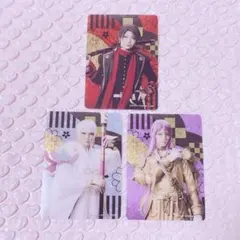 刀ミュ カード 加州清光 蜂須賀虎徹 巴形薙刀 目出度歌誉花舞 クリアカード