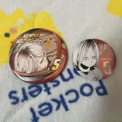 ハイキュー ファンパーク 孤爪研磨 孤爪 研磨 缶バッジ セット