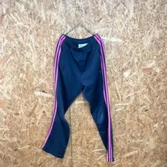 adidas アディダス ジャージパンツ ウエストゴム ライン ネイビー メンズ