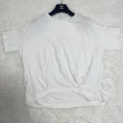 【美品✨】 アメリカンホリック Tシャツ 白 Uネック シンプル 無地 L