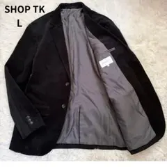 【近年モデル】タケオキクチ テーラードジャケット コーデュロイ ストレッチ 黒