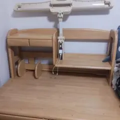 浜本工芸】木製 デスク上ラック ハート型抜き コンセント付き - メルカリ