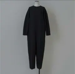 ローヘンLOHENロングスリーブオールインワン新品 ブラックオールインワン