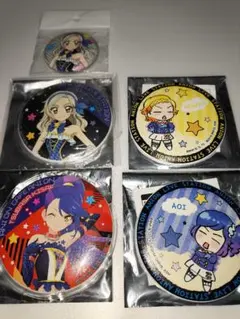 アイカツ!　黒沢凛　アニONカフェ　缶バッジ アイカツ! 黒沢凛 アニONカフェ 缶バッジ アイカツ 黒沢凛 缶